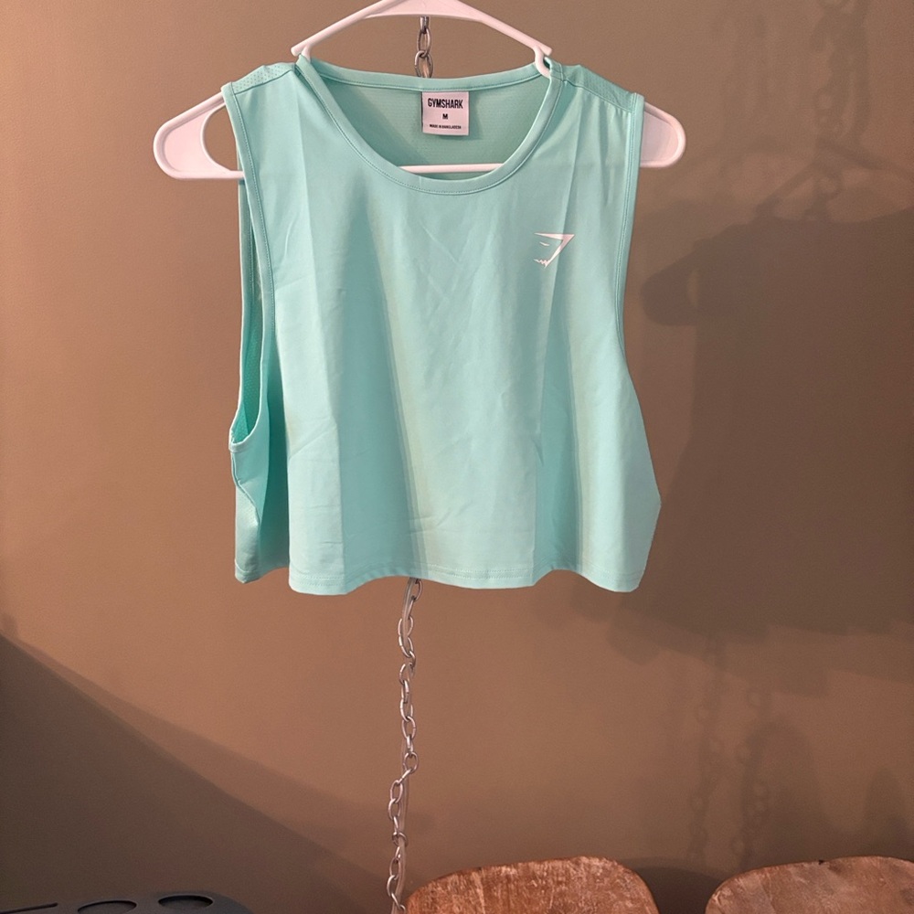 Gymshark Women's Aqua Muscle Tee